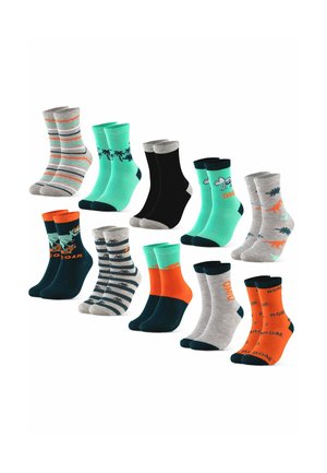 OCCULTO 10 PACK MUSTER - Socken - dino