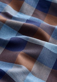 Next EASY OXFORD - Majica - navy blue large check