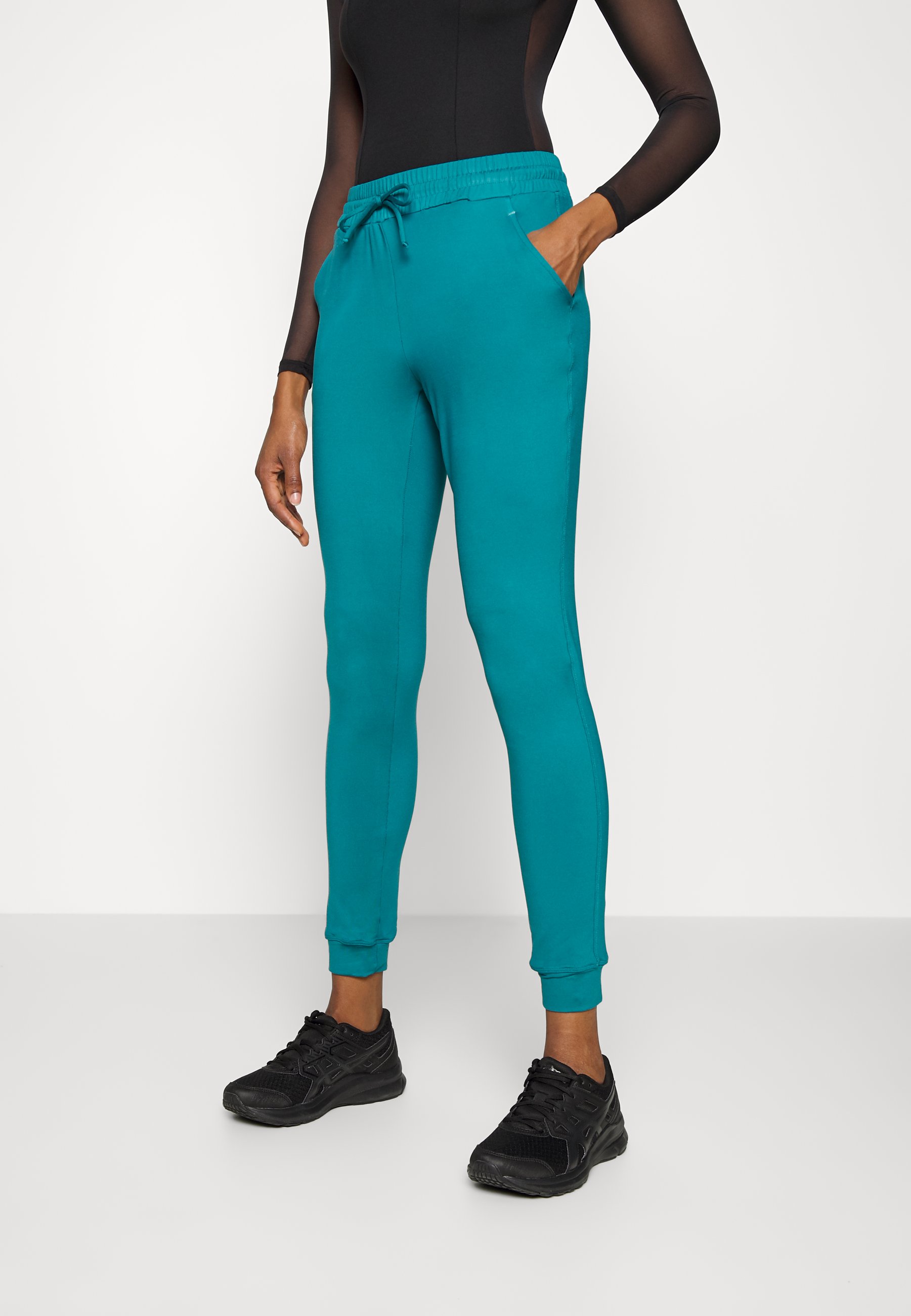 Capezio PANT - Pantalones deportivos - teal/azul petróleo - Zalando.es