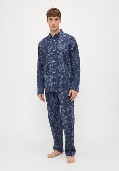 Desmond & Dempsey MENS POCKET - Πιτζάμες - dorothea navy