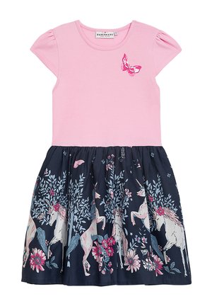 DHENRIETTA - Jersey dress - candy und navy