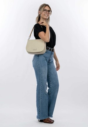 Handtas - beige