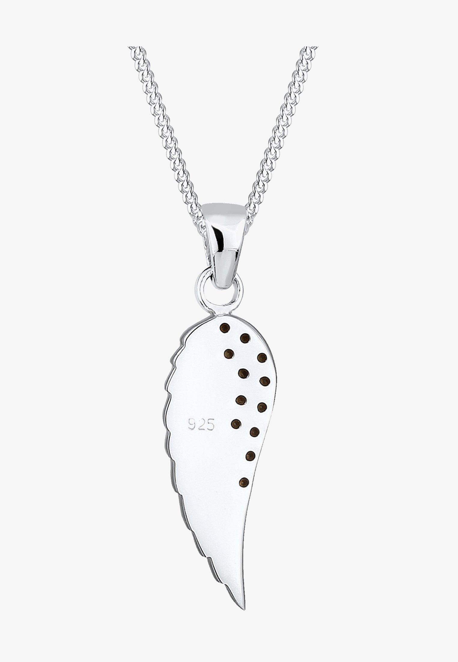 Elli Collana Con Ciondolo Piuma In Argento 925 – Stile Boho E Chic Per Donna