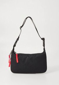 Diesel ZIP-D SHOULDER BAG X UNISEX - Taška s příčným popruhem - black