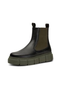 Shoe The Bear STB-TOVE CHELSEA - Botines con plataforma - black khaki