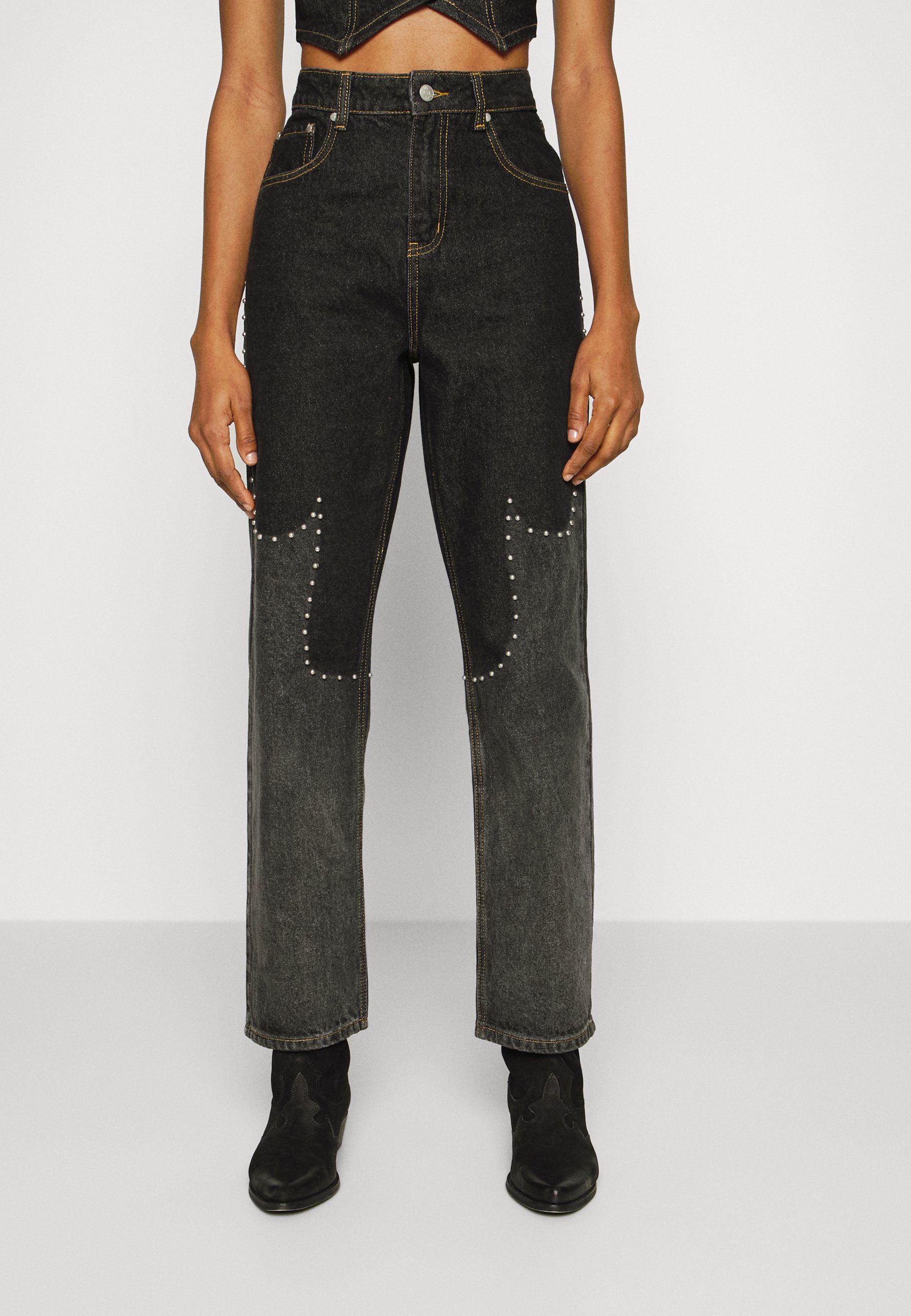 Felmini WEST - Cowboy/biker ankle boot - marvin/stone/stone - Zalando.de