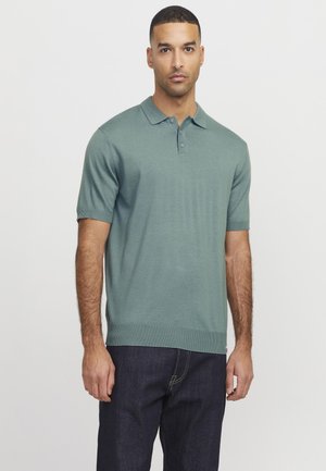 R.D.D. ROYAL DENIM DIVISION Knitted RDD Plain Knitted - Poloshirt - stormy sea