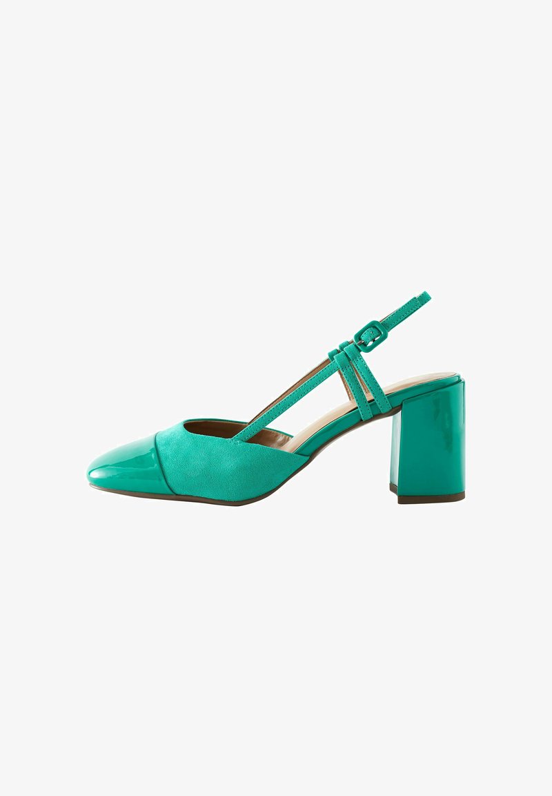 Next FOREVER COMFORT SQUARE TOE - Pumps - green