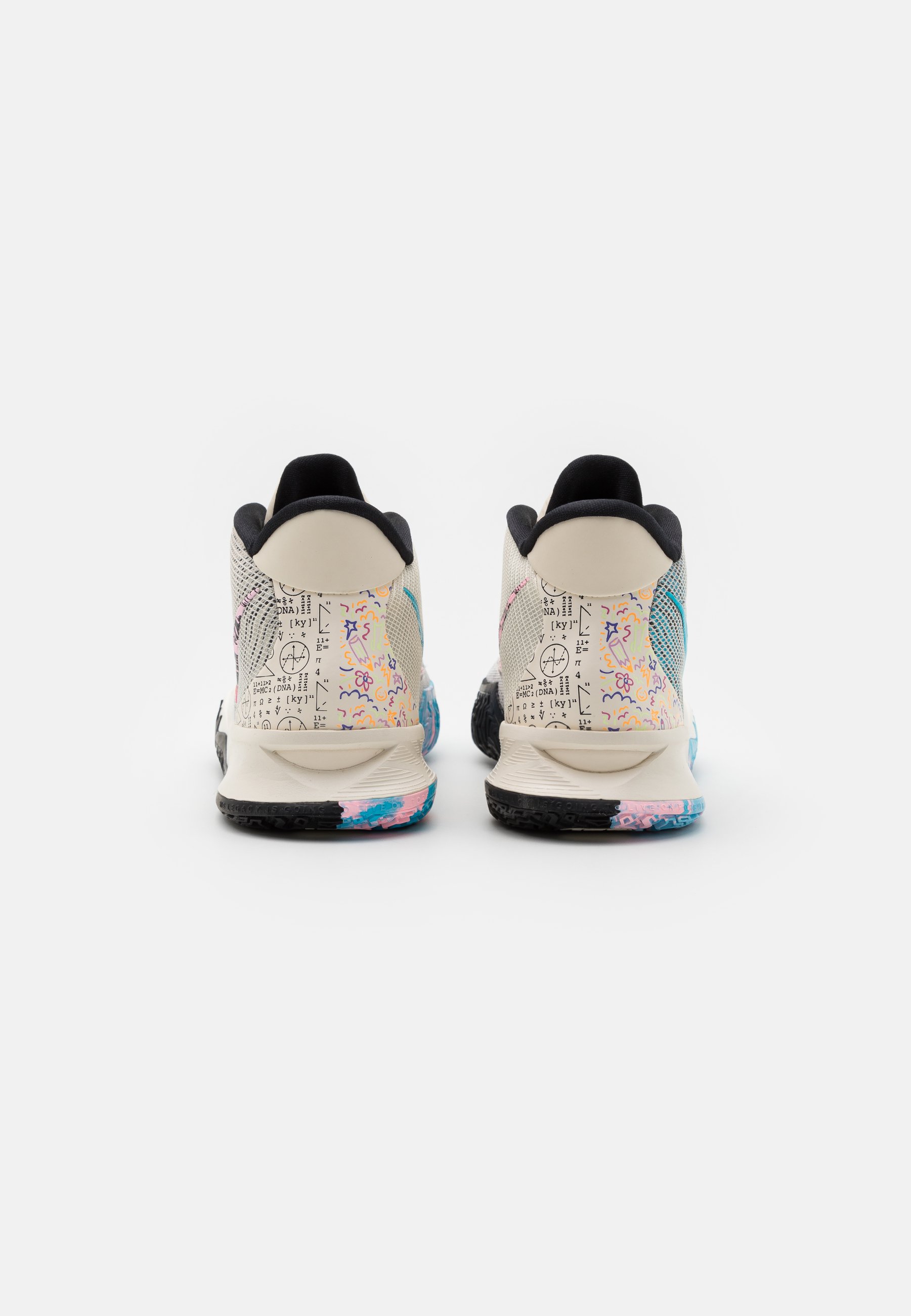 Nike Performance KYRIE 7 SEASONAL - Basketballschuh - pale ivory/chlorine  blue/black/arctic punch/laser orange/barely volt/beige - Zalando.ch