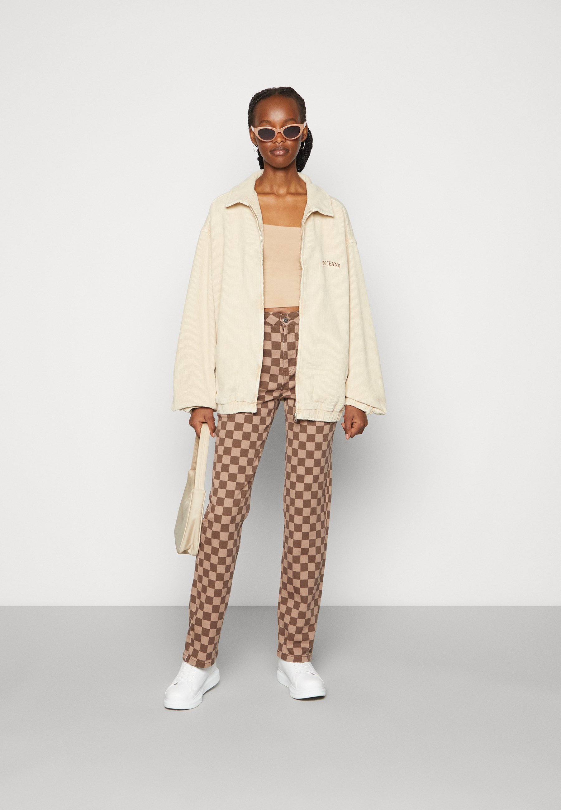 BDG Urban Outfitters HARRINGTON - Korte jassen - silver birch/stone/beige -  Zalando.be