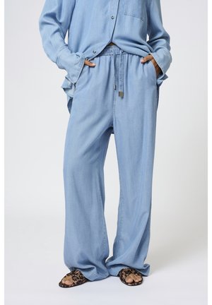 Jean flare - light-blue denim