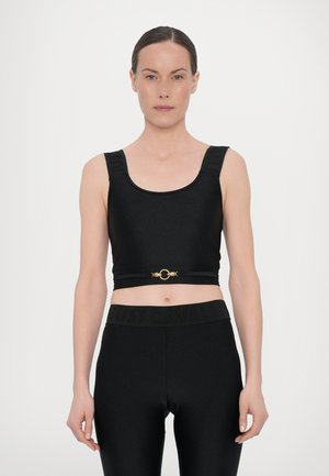 CROP ELEMENT - Top - black