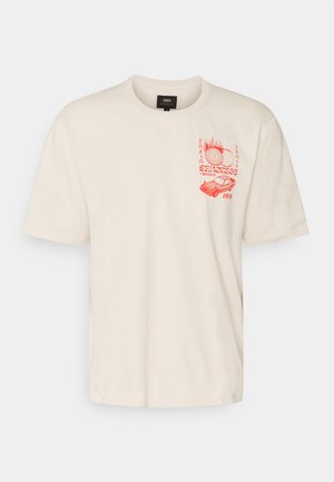 Edwin, TOKYO SABOTAGE UNISEX - Print T-shirt - sand/beige/offwhite