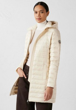 LONGUE À CAPUCHE NATUREL VERO - Manteau en duvet - blanc