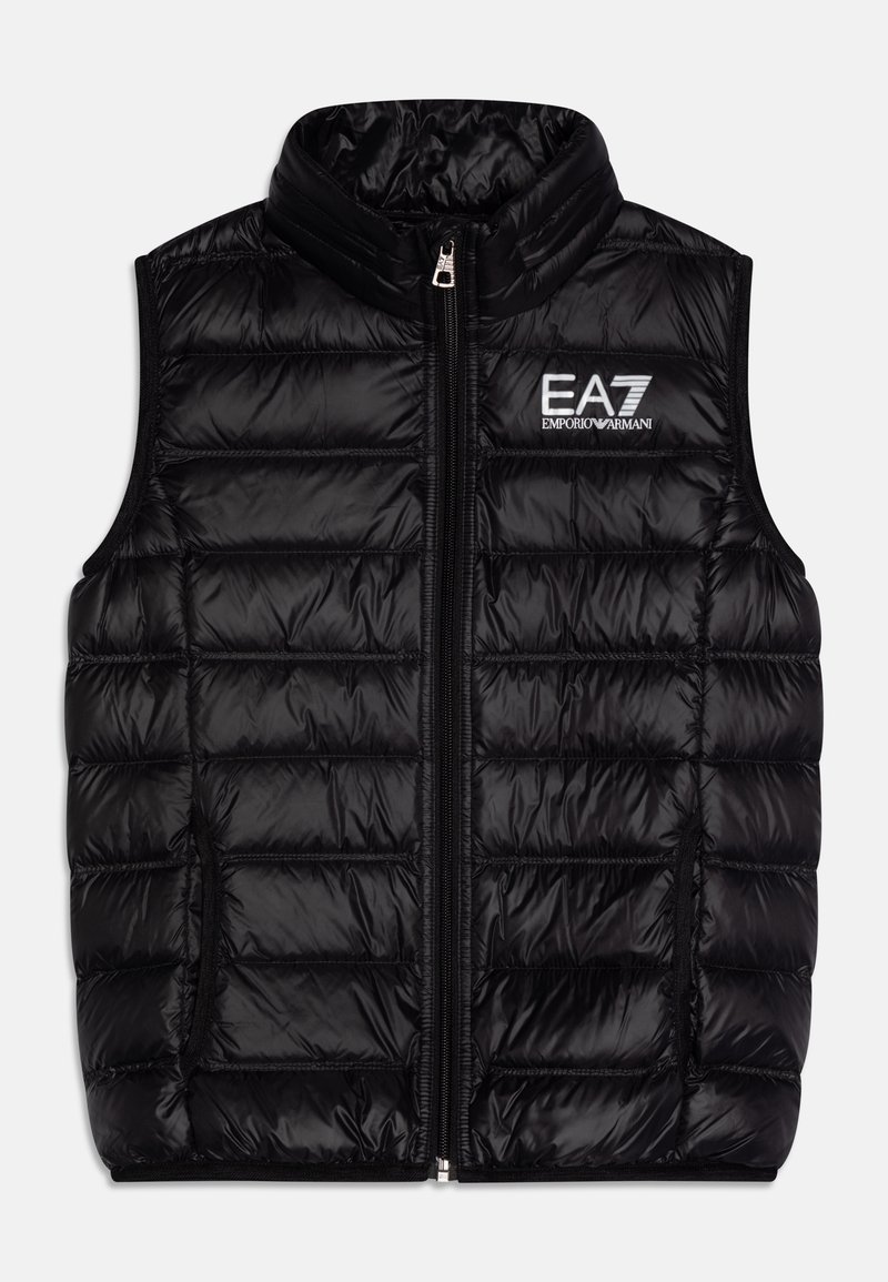 EA7 Emporio Armani GILET PIUMINO UNISEX - Väst - nero