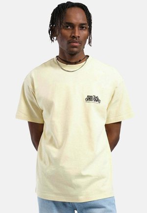 TROOPER TEE LIGHT FLOWER TIMES - T-shirt con stampa - giallo