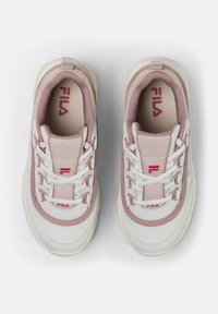 Fila STRADA LOGO - Sneakers basse - white/mauve chalk/marshmallow