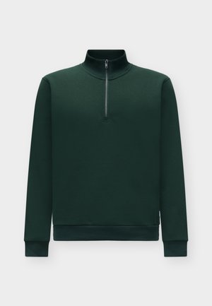 Jack & Jones, JJEBRADLEY HALF ZIP - Суитшърт - scarab