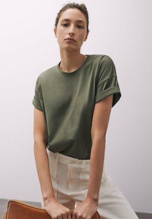 T-shirt basique - khaki