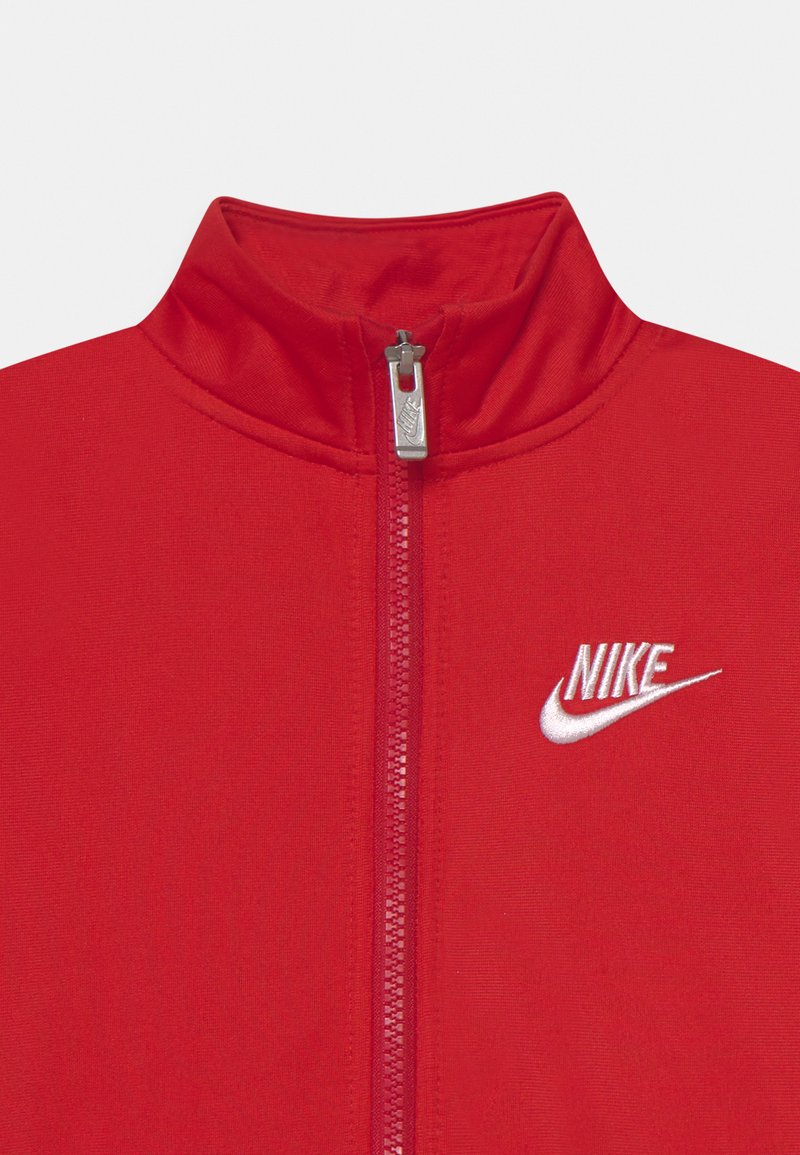 red nike tracksuit womens