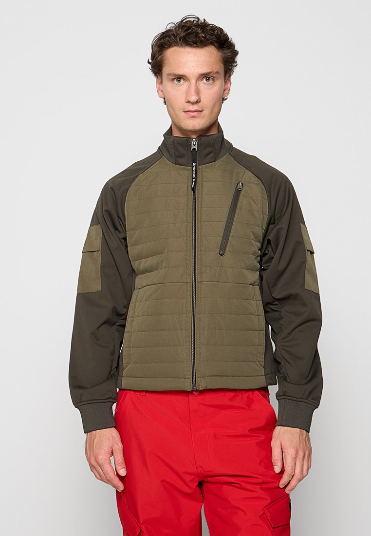 G-Star Softshelljas olijfgroen
