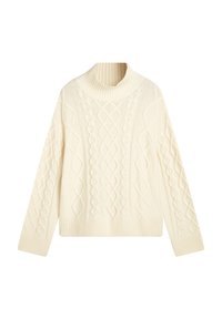 GANT CABLE - Strickpullover - cream