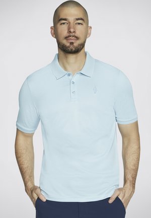 Skechers Sport OFF DUTY - Poloshirt - hellblau