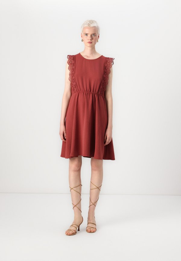 ONLMETTE DRESS - Day dress - apple butter