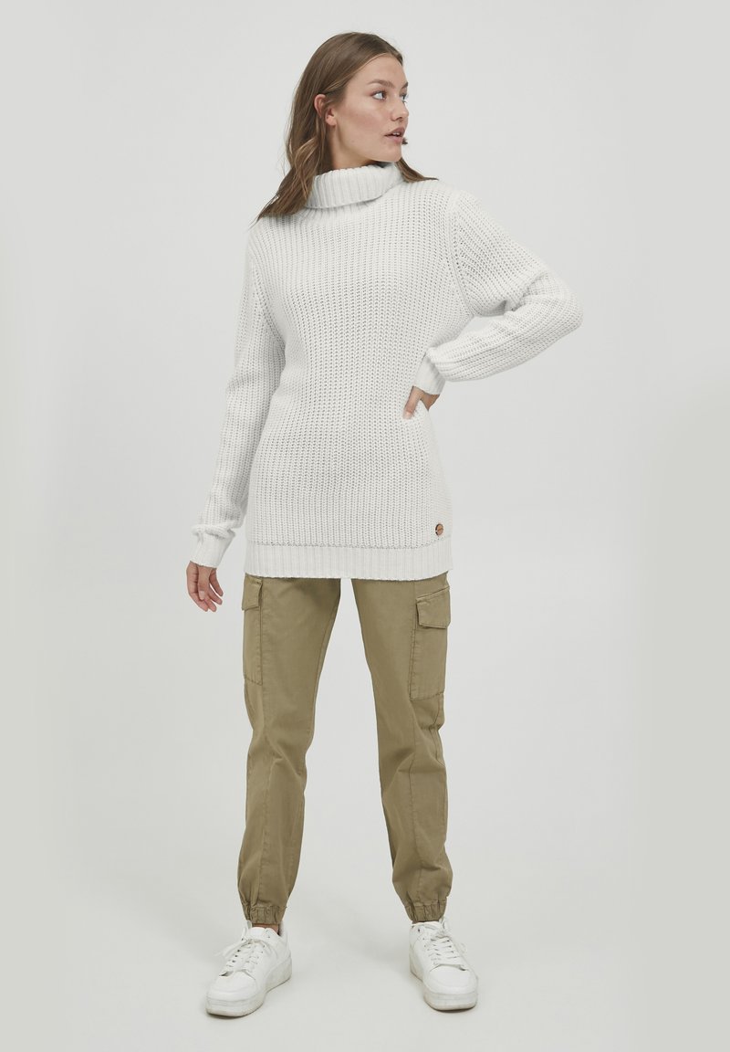 Damen Strickjacken | Oxmo OXNANNA Strickpullover cloud dancer/weiß - IW83719 Damen Strickjacken | Oxmo OXNANNA Strickpullover cloud dancer/weiß - IW83719