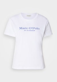 SHORT SLEEVE LOGO PRINT - Apdrukāts T-krekls - white