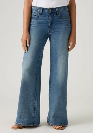 Levi's®, 728 HR WIDE LEG HEADWINDS AHEAD. - Wide Leg - headwinds ahead - med indigo - worn in