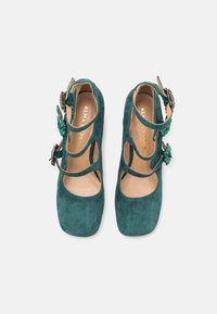Alma en Pena Decolleté - Spruce green
