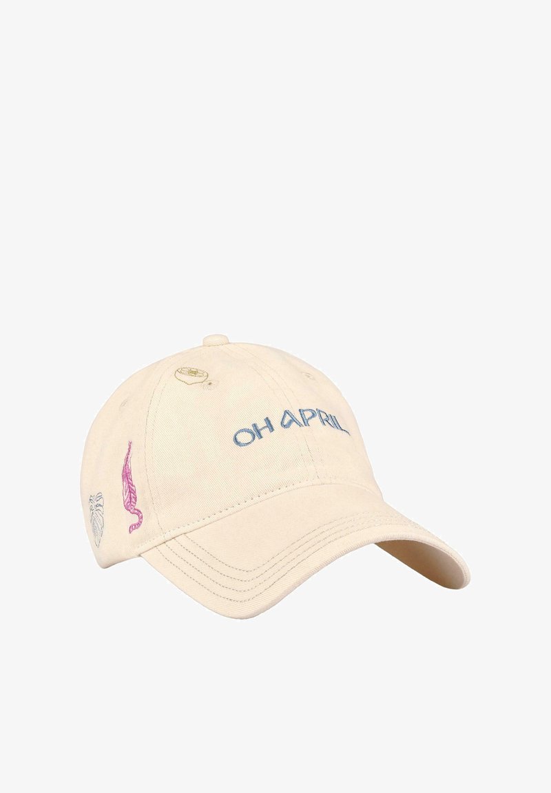 OH APRIL SCRIBBLE - Sapka - vanilla