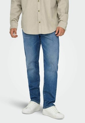 ONSYOKE MID RISE - Jeans fuselé - special blue grey denim