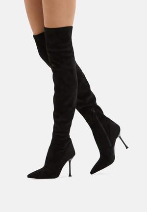 TONED STRETCH - Stivali con i tacchi - black