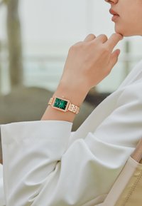 Victoria Hyde WESTMINISTER - Uhr - grün- und roségoldfarben