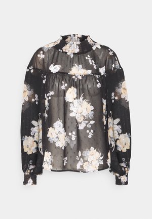 GRAZIANA BLOUSE - Blouse - schwarz/mischfarben