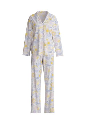 Calida, EDITION 85 PYJAMA MIT KNÖPFEN SET - Pyjama - harmony blue print