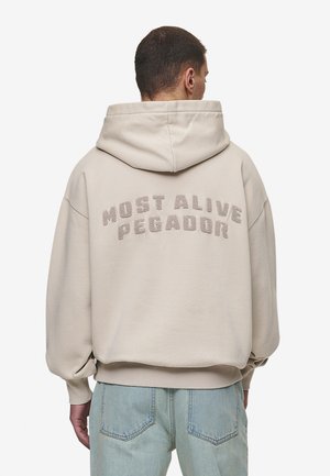 BUFORD - Kapuzenpullover - washed light beige