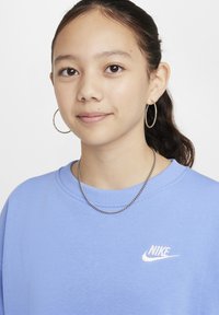Nike Sportswear CLUB CREW - Športni pulover - royal pulse white