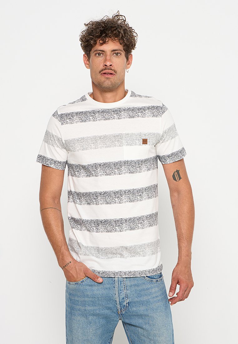INDICODE JEANS T-shirt print grijs