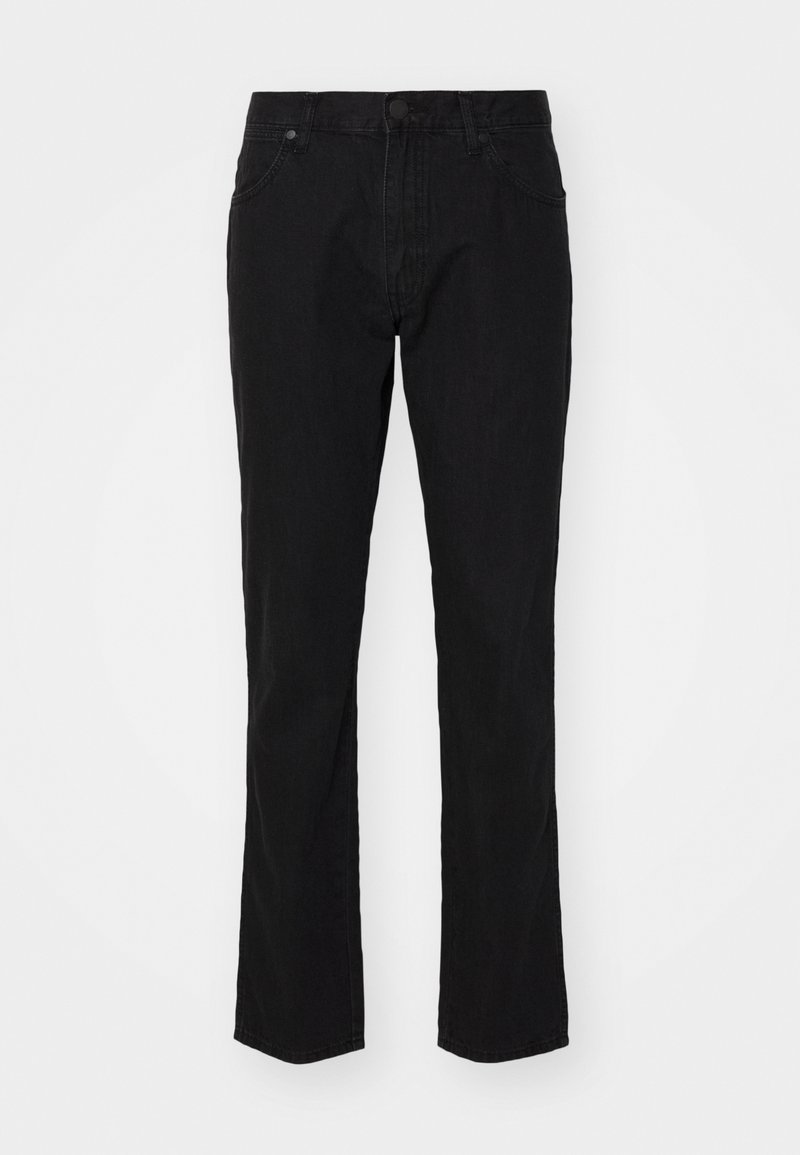 Wrangler RIVER - Vaqueros rectos - rinse black/denim negro - Zalando.es