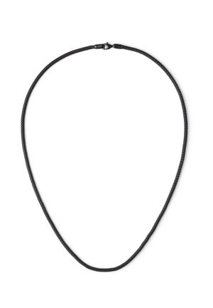 TIDE MESH NECKLACE BLACK 2.8 - Necklace - black