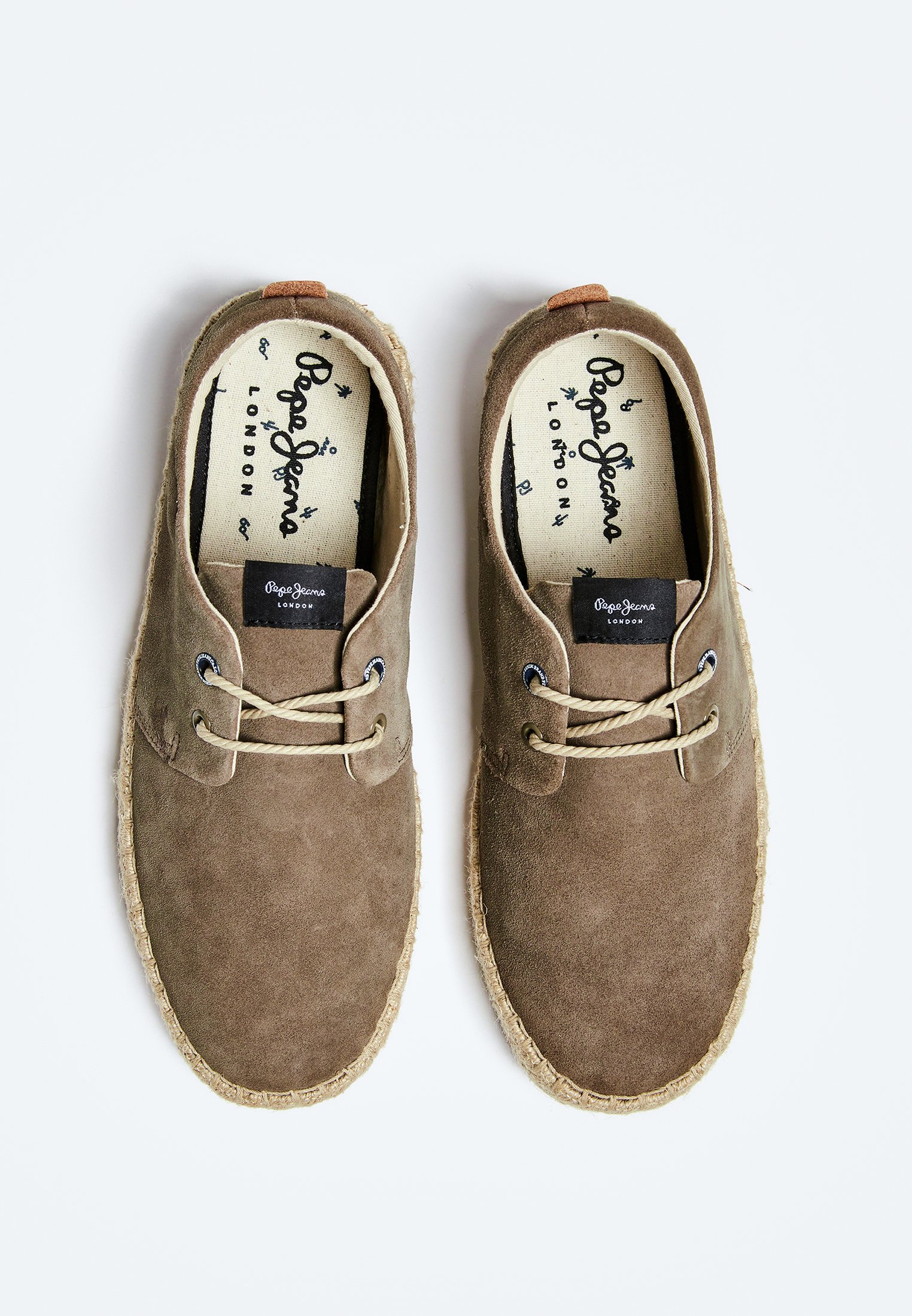 Pepe Jeans TOURIST C-SMART - Alpargatas - dark stone/gris - Zalando.es