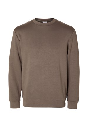 SLHEMANUEL CREW NECK NOOS - Sweatshirt - morel