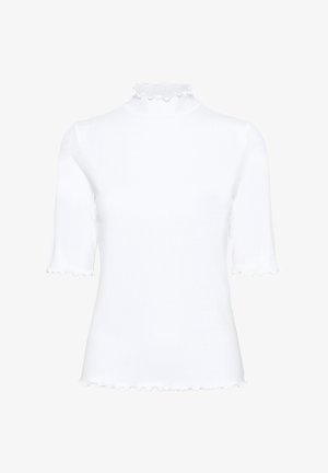 Cream TURTLE NECK - T-shirt - bas - snow white