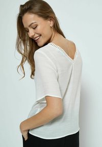 Desires MILA SHORT SLEEVE - Camicetta - gardenia