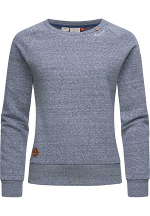 Sweater - mottled blue
