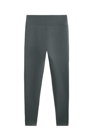 SUPER HIGH-RISE SEAMLESS EXTRA-WARM ANKLE-LENGTH 70 CM 33753398 - Tights - grey