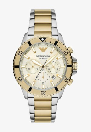 Emporio Armani ANALOG QUARZ - Hodinky - silberfarben